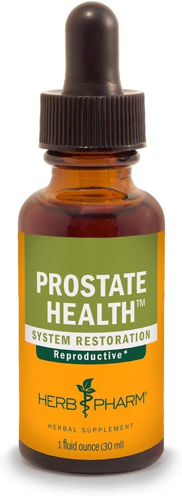 Herb Pharm Prostate Health Liquid Herbal Formula with Saw Palmetto Sıvı Ekstraksiyon - 1 Ounce