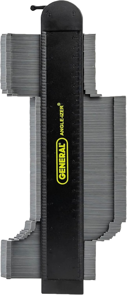 General Tools Contour Gauge with Lock 833X - 10" Angle Finder Tool for Home Improvement - Erkekler için Gadgets