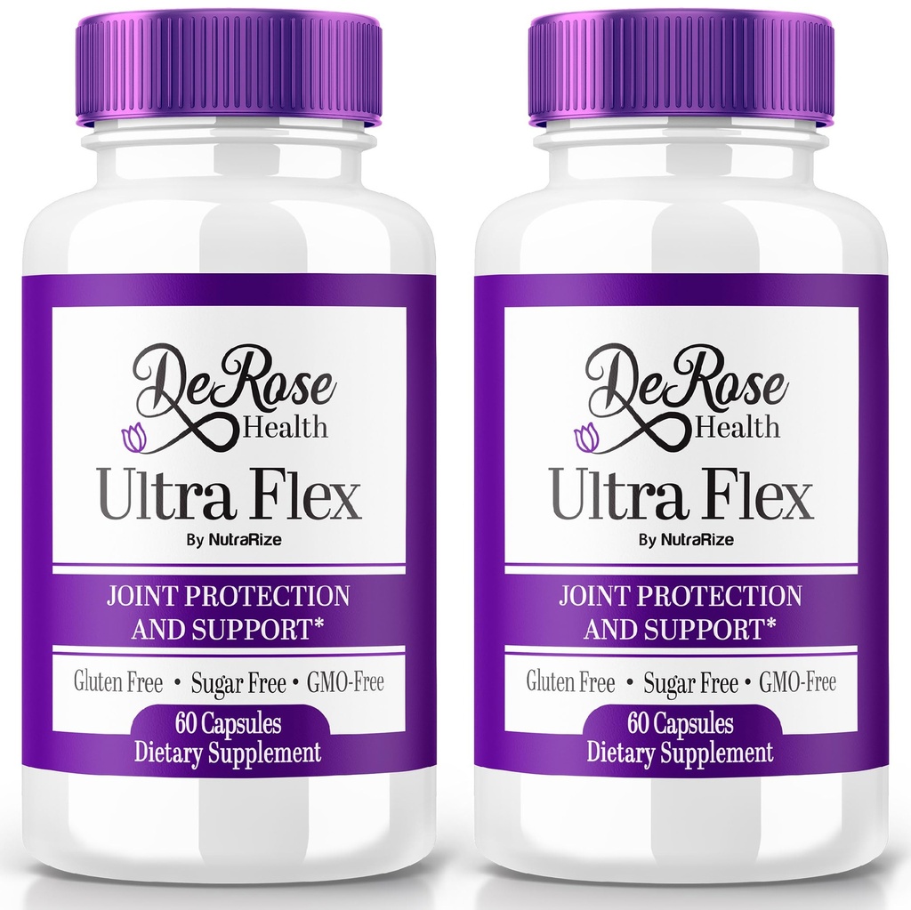 (2 Pack) Ultra Flex Capsules, Advanced Joint Support Supplement, Ultra Flex Natural Joint Health Formula, Ortak Yaşam ve Hareketlilik için Max Strength Pills, UltraFlex Vitamin Yorumları (120 Capsules)