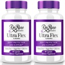 (2 Pack) Ultra Flex Capsules, Advanced Joint Support Supplement, Ultra Flex Natural Joint Health Formula, Ortak Yaşam ve Hareketlilik için Max Strength Pills, UltraFlex Vitamin Yorumları (120 Capsules)