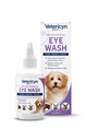 Vetericyn Plus Dog and Cat Eye Wash | Eye Drops for Dogs and Cats to Flush and Soothe Eye Irritations, Dog Tear Stain Temiz, Tüm Hayvanlar için Güvenli. 3 Eyunces