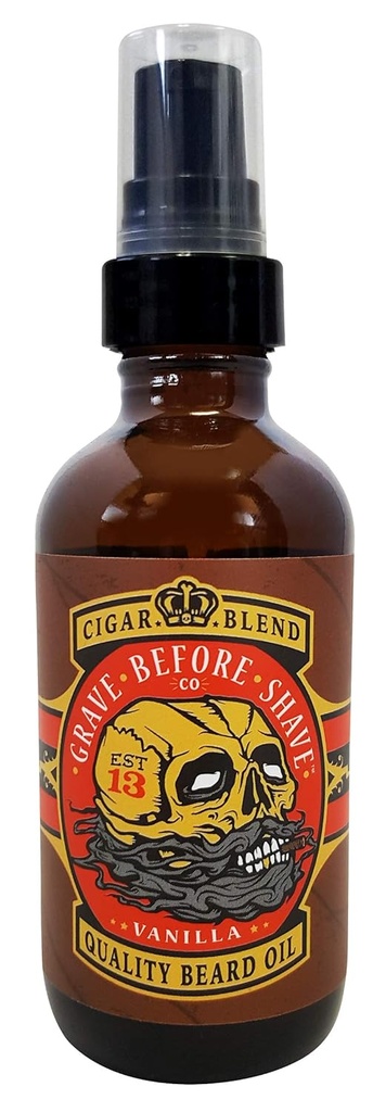Mezar Shave Beard Oil (Cigar Mix) 4 oz. Şişe Şişe