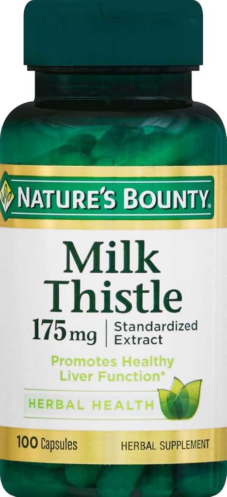 Nature's Bounty Milk Butle 175 mg, 100 Count