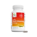 Terry Natural HRG80 Red BTC Enerji - Sağlıklı Enerji ve Odak Destek için Tamam - Kore Kırmızı Deri Tozu - Vegan Tabletleri Sağlıklı Endurance - 30 Capsules