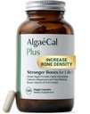 ALGAECAL Organik Kırmızı Algaeuba Kemik Yoğunluğu, Vitamin K2 MK7 (100mg), D3 ( İ1600), Magnezyum (350 mg) & Trace Minerals & Strength, Swallow, 120 Veggie Caps