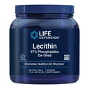 Life Extension Lecithin, Beyinde Sağlıklı Hücre Yapısı ve Fonksiyonlar, Gluten Free, Non-GMO, Vegetarian, 454 Grams