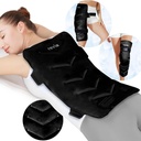 REVIX Extra Large Ice Pack for Back, 13" x 21" Reusable Gel Cold Pack Full Back, Hip ve Leg Relief, XXL Cold Compress for Muscle Soreness, Fatigue, and Everyday Recovery, Black