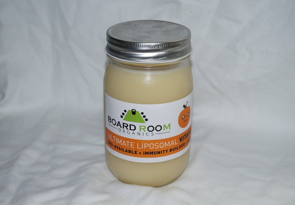 Ultimate Liposomal Vitamin C | 3000 mg Per Servisi | 16oz | Non-GMO!|Board Room Organics/#1 Best Liposomal C in Market Today