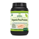 Herbal Sırları Organik Pea Protein Toz | 2 Lbs. | 17 Grams Protein Oda başına | 4.2 Grams BCAA Supplement | Non-GMO | Gluten Free | Made in USA