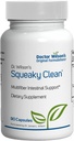 Dr. Wilson'un Squeaky Clean Gut ve Digestive Health ile Fiber, probiyotikler, enzimler ve 90 Capsules