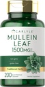 Carlyle Mullein Leaf Extract 1500 mg | 200 Capsules | Verbascum Thapsus | Non-GMO, Gluten Free Supplement Supplement