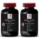 Günlük ek - NITRIC OXIDE BOOSTER - erkekler için Nitrik oksit takviyeleri, Egzersiz takviyesi, Performans artışı, Power odaklanma, Stamina formülü, Endurance booster, Kasr 2 Şişe 120 Tabs geliştirir
