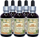 O Chuang Zi (Fructus Cnidii) Tincture, Organik Kuru Meyveler Sıvı Ekstraksiyon (Brand Name: HerbalTerra, Proudly Made in USA) 5x2 fl.oz (5x60 ml)