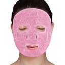 LFancy Face Ice Pack, Reusable Ice Face Maske, Gel Bead Cold Face Eye Mask, Hot Cold Compress for Puffiness, Face Routine, Post-Surgical Recovery, Headache, Skin Care, Post Laser Care