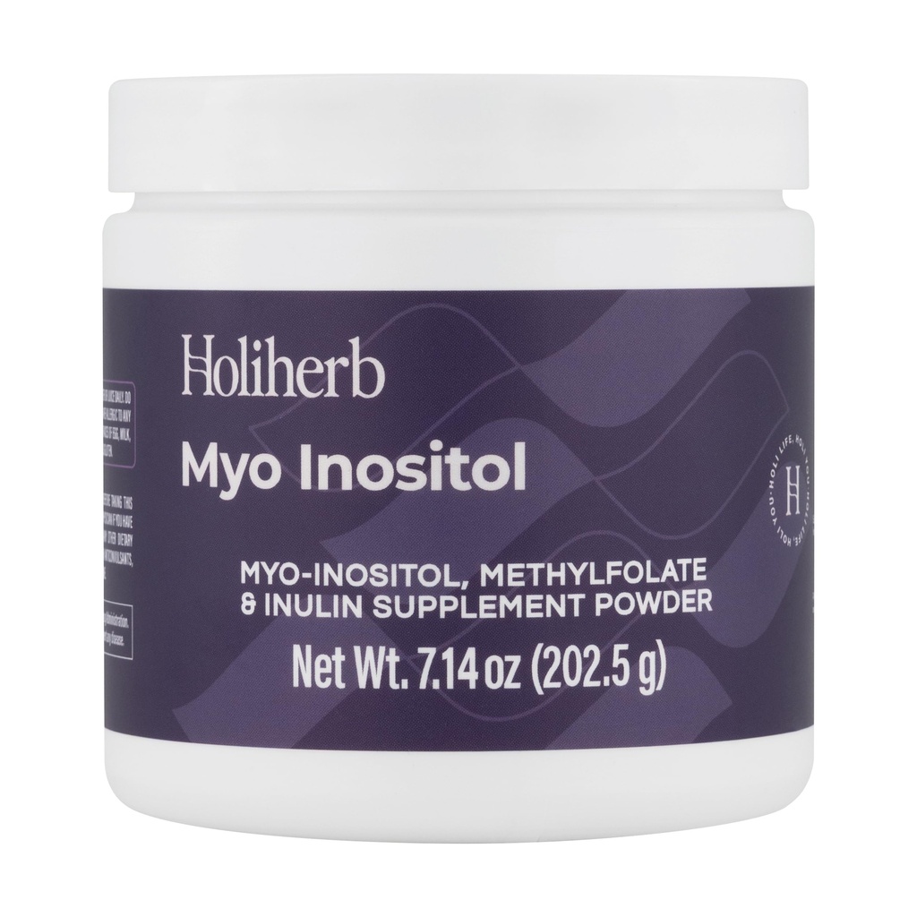 Holiherb Myo Inositol + Kadınlar için Uygun Tamam | Hormonal Denge ve Ovarian Sağlık Desteği | Myo Inositol Için 4g of Myo Inositol | 50 Servisler