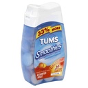 TUMS Smoothies Extra Strength Assorted Fruit Antacid Chewable Tabletler 60 sayı