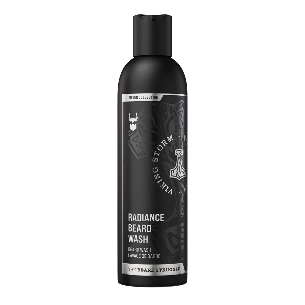 Ayılı Mücadele Tavşan Ayılı Yıkama - Derin Temiz & Hydrated Beard Care - Viking Ayıd Shampoo for Men (8 Fl oz) - Silver Collection- Gold Collection - Platinum Collection