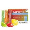 Hydralyte Low Sugar Rapid Rehidr - Lightly Sparkling Electrolyte Toz Paketleri, 8 oz Serve | Çeşitli Hydration Packets | Hydration for Heat, Travel, Egzersiz ve Lisans Partileri (30 Count)
