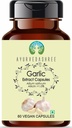 500 mg - 60 Vejetaryen Capsules|Allium Sativum| All Natural | 100% Vegan | Gluten-Free | GMP sertifikalı