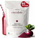 Organik Arıt Kök Toz - Kaliforniya Grown,% 100 USDA sertifikalı Organik - Nitrik Çimento Boost, Vegan Superfood for Heart Health Men & Women, Blood Pressure & Energy, Non-GMO (60 Hizmet)