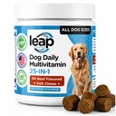 Köpekler için Multivitamins &Supplements - Krill Oil, Omega 3,6,9, pre&probiyotikler, Temel Vitaminler, Hip & Ortaklar için, Skin &Coat,Digestive, Immunity Support (90 Chews)