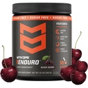 MTN OPS Enduro Nitric Hoffman Stim Free Pre Workout | Magnezyum Citrate, L Arginine & L Citrulline Caffeine Free Preworkout | 30 Black Cherry