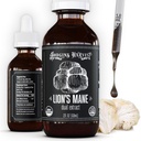 Hodgins Harvest Organic Lion's Mane Fruiting Body Extract Tincture - Mushroom Supplement for Brain Health and mental Focus - Dual Extract Formula - Ekstra Yoğun - 2 fl oz Şişe