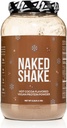 Çıplak Shake - Hot Cocoa Protein Shake - Bitki bazlı Protein Toz Mct Oil - Gluten-Free, Soy-Free, No Gmos Or Yapay Tatlıcılar - 30 Hizmet