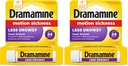 Dramamine All Day Less Drowsy Motion Hastaness Relief | 8 Tabletler Dahil (Pack of 2)