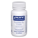 Pure Encapsulations PureMelt B12 Folate - L-5-MTHF ile Aktif B Vitamini - Metabolism Support & Red Blood Hücre Fonksiyonlu* - Non-GMO & Vegan - 90 Lozenges