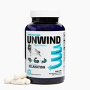 Unwind - 1885 Mgs Magnezyum Per, Advanced Relaxation Supplement, Max Strength Elemental Magnezyum, Lemon Balm, Primavie Shilajit, Ginger - 120 Capsules - USA