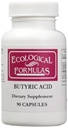 Ecological Formulasuba Magnezyum Butyrate (Btyric Acid), Destekler Gut Health. 1-Pack, Cream, 90 Capsules