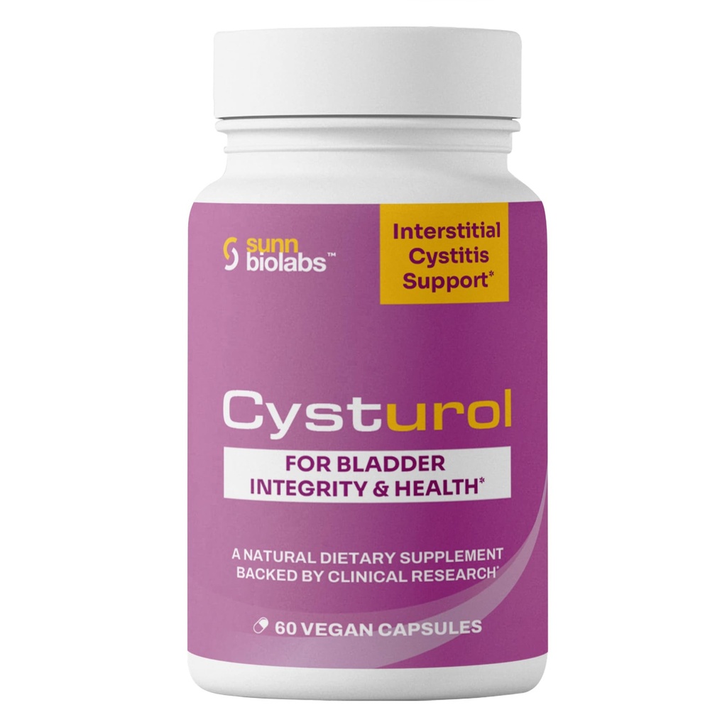 CYSTUROL | CYSTITIS (IC) ve Painful Bladder Sendromu | Klinik Araştırma | Daha Az Flares & Urgency | Potent | Premium Bladder Desteği Kadınlar için