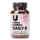 UMZU Daily B |% 100 Complete B Complex with B1, B2, B3, B5, B6, B7, B9 & B12 with Folic Acid | Supports Natural Energy Production &Cognitive Function Well (30 Day Supply | 30 Capsules)
