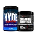PROSUPPS Hyde Signature Sustained Energy Pre-Workout, Blue Razz - 60 Hizmetler, Kretine 300