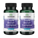 Swanson Triple Boron Kompleksi - Doğal Kemik Sağlığı ve Ortak Destek - Mineral Supplement Citrate, Aspartate & Glycinate - (250 Capsules) 2 Packn Kompleks