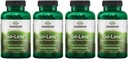 Swanson Go-Less Bladder Control Formula - Urinary Tract Health ve Sağlıklı Bladder Desteği teşvik ediyor - Candy Seed Seed Extract ile Yetişkinler için Doğal Supplement - (90 Softgels) 4 Pack