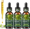(3 Pack) Soursop Graviola Liquid Drops 2000 mg, Hücre Desteği ve Rejenerasyon için %98 Aborsiyon, Immune Boost, Liver, Herbal Goodness, Soursop Bitters Liquid-Sugar/Gluten Free, Natural Flavor, 6 Fl Oz