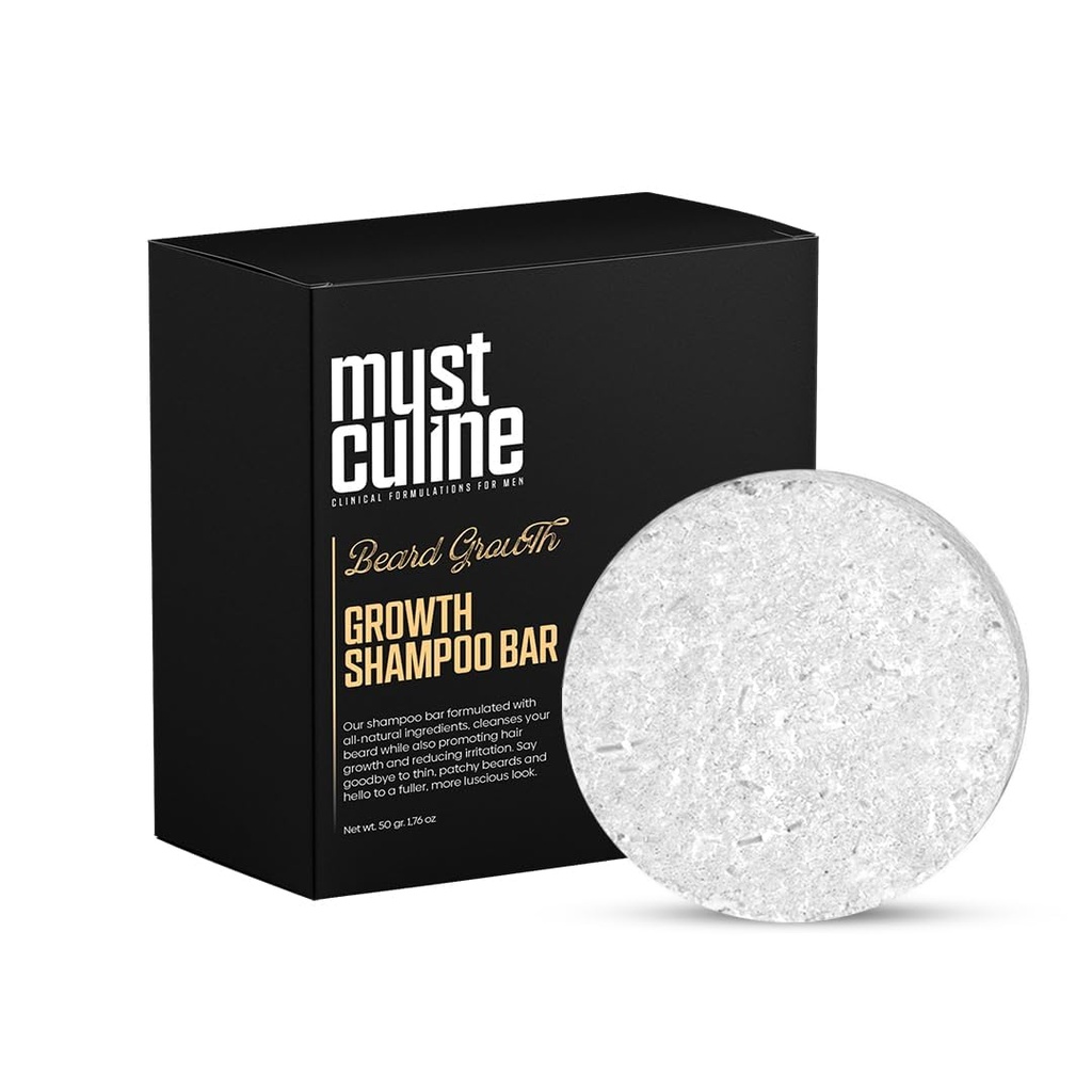 Ayıd Shampoo Bar, 1 Paket, Yüzdesiz, Destekler Ayılı Büyüme ve Nourishment,Mustache Roots, for Men
