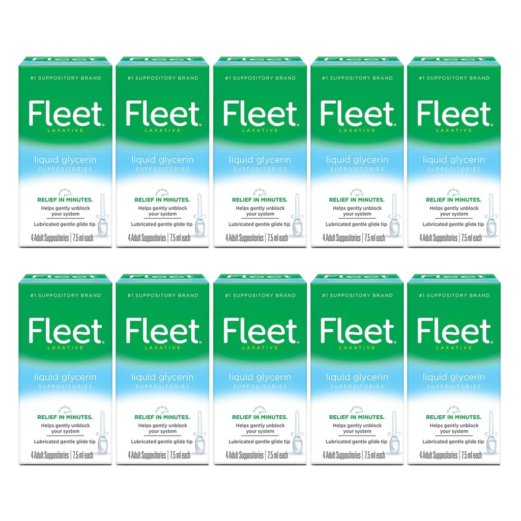 Filo Liquid Glycerin Suppositories, 4 Kont (Pazar 10)