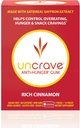 UNCRAVE Gum - %100 Saf Saffron Ekstraksiyon ile Infüzyon - Kontrol Cravings - Mood - Vision Health - Rich Cinnamon (14 Adet)