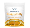 GoMindly Orange Super Calm Toz İçecek Mix for Hydration, Recovery, Immunity and Energy with Trace Minerals, Essential Vitamins, L-Theanine ve B Vitamin Kompleksi