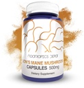 Nootropics Depot Lions Mane Mushroom Capsules | 500 mg | 180 Kont | Hericium erinaceus | Tüm Meyveli Vücut Mushroom Ekstraksiyonu | Beyin Sağlık Tamamı | Nöro Korumalı + Güçler Mood