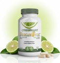 Citrus Bergamot Supplement (Citrus Bergamia) hizmet başına 1000 mg (2) 60 Vegan Capsules - Patented Bergamonte