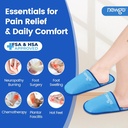 NEWGO Foot Ice Pack Plantar Fasciitis ve Neuropati, HSA veya FSA Eable 2 Pack Gel Buz Merdivenleri Bunion Cerrahisi Ağrısı için Sıcak Soğuk Paketi, Yan Ayaklar