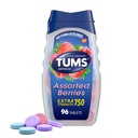 TUMS Ekstra Güçlü Kalp Yardımı için Antacid Tabletleri, 96 sayı