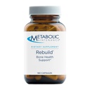 Metabolik Bakım Rebuild - Bone Health Support Supplement withuba, Vitamins D + K2, çinko, Magnezyum Citrate + Trace Minerals, No Fillers (180 Capsules)