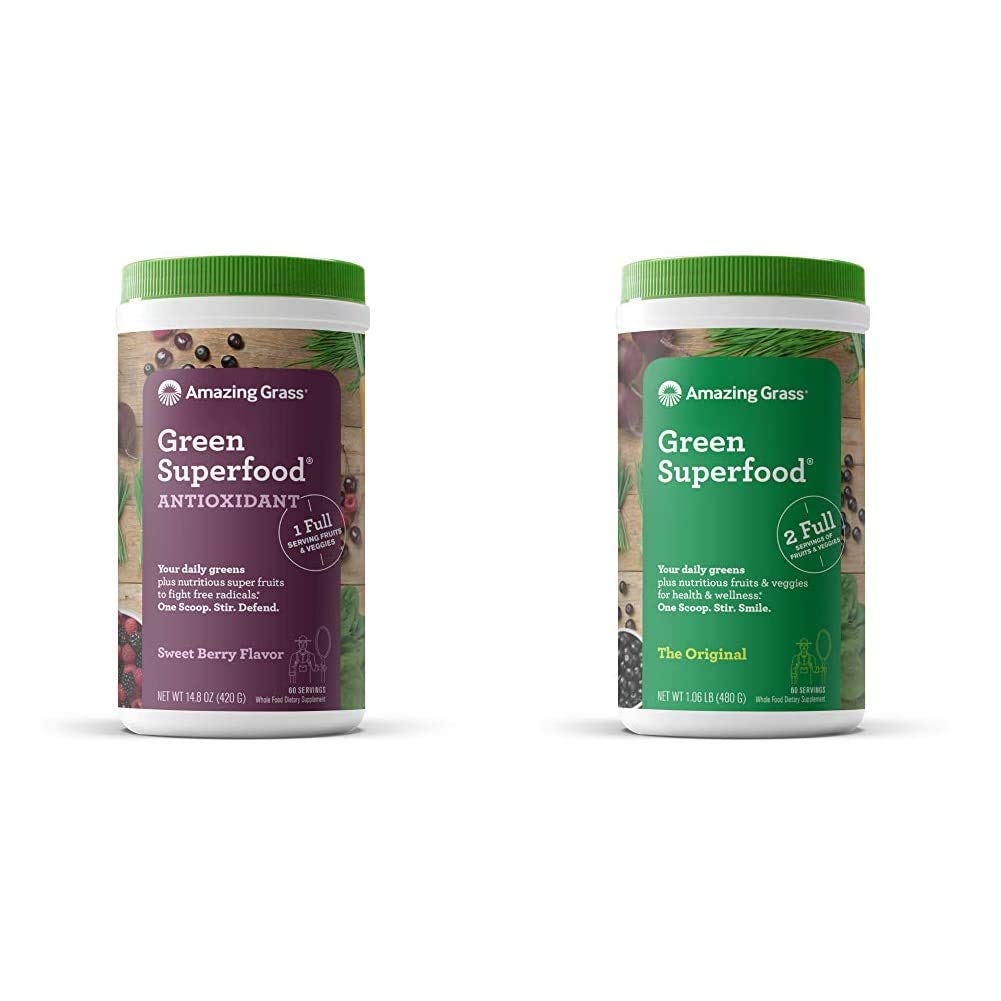 Amazing Grass Greens Mix Superfoods Toz (Original + Antioksi)