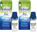 Yenilenen RELIEVA PF Xtra Preservative-Free Yapay Tears Lubricant Eye Drops, 2x0.33 fl oz (20 mL)