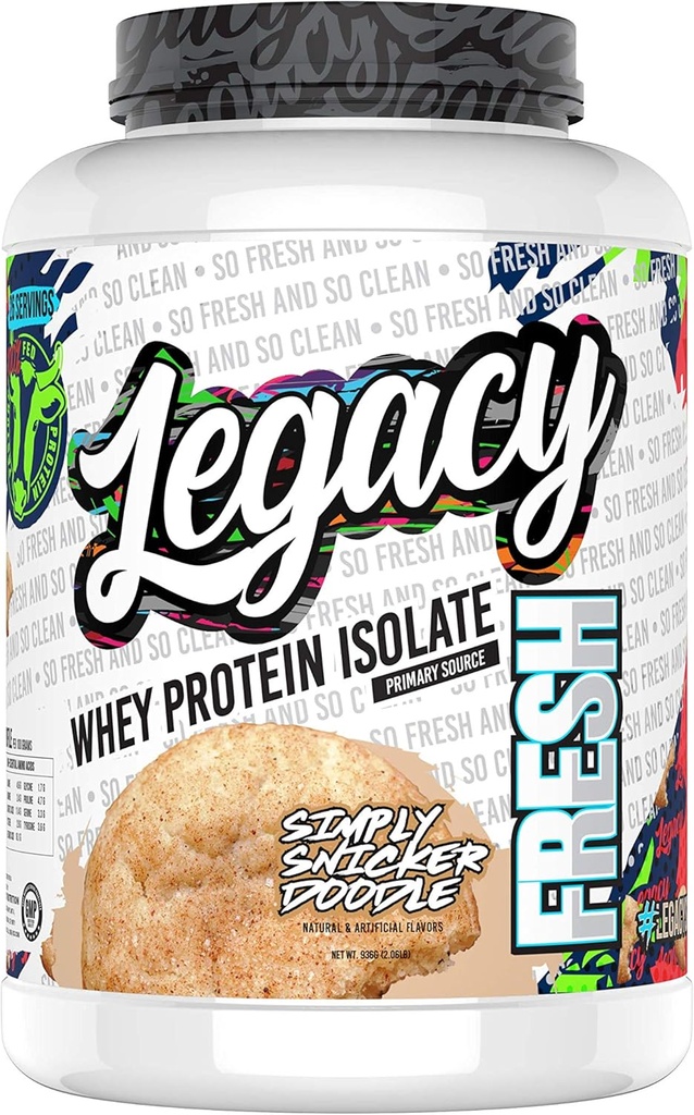 Fresh Whey protein Snickerdoodle 2lb | 26g Pasture Fed Premium Whey proteini | Yüksek protein + Amino asitler.